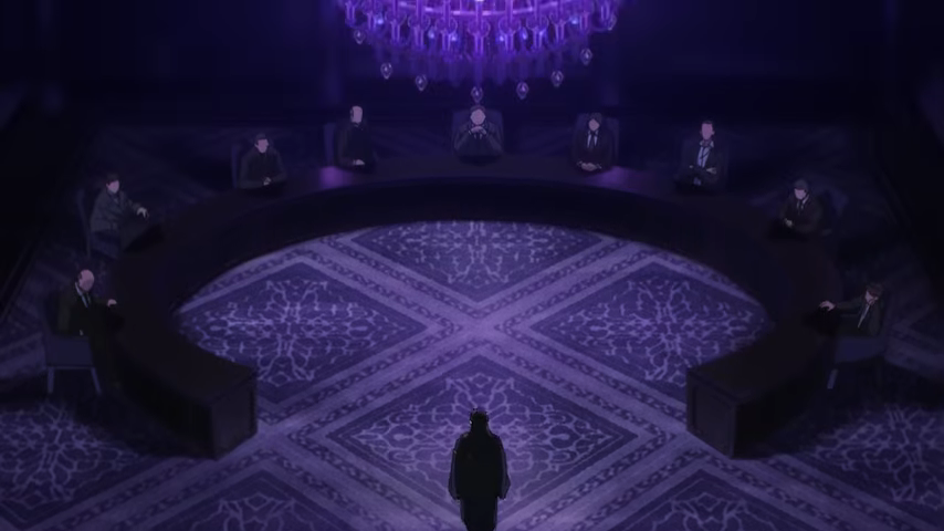 Pertemuan Kenjaku dengan para penjabat